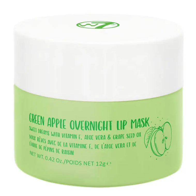 W7 Cosmetics Sweet Dreams Overnight Lip Mask Green Apple